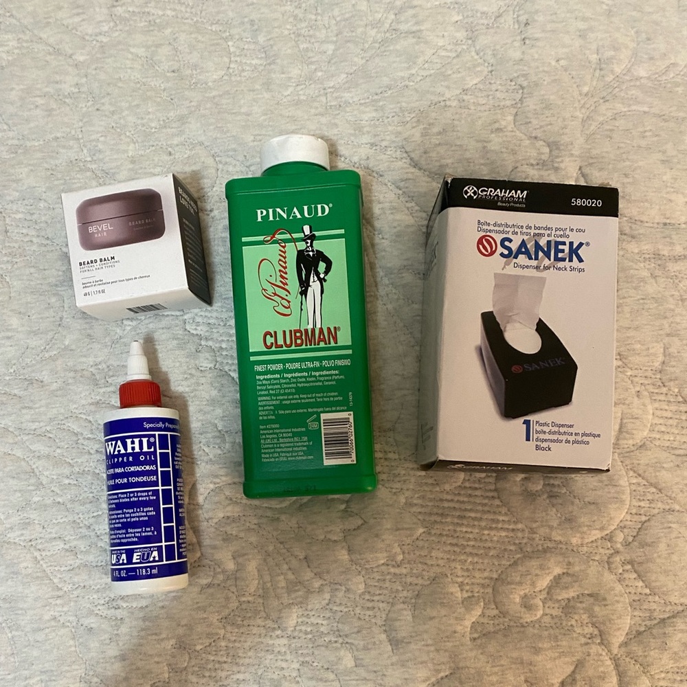 Barbering items